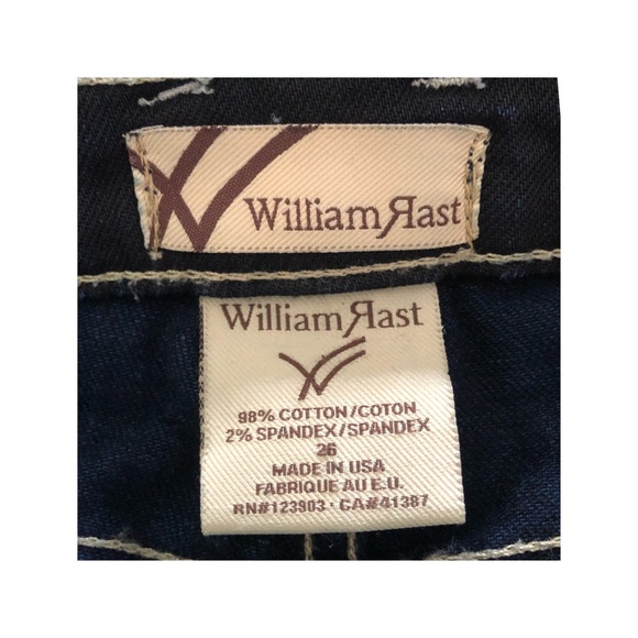 William Rast Jerri Dark Rinse Upcycle Mini Skirt - Picture 13 of 14
